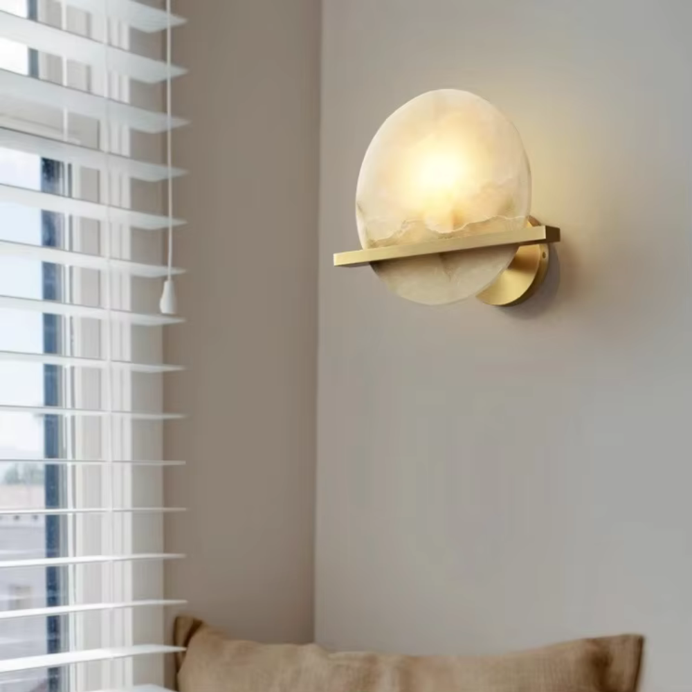 Spanish Marble Chip Wall Lamp