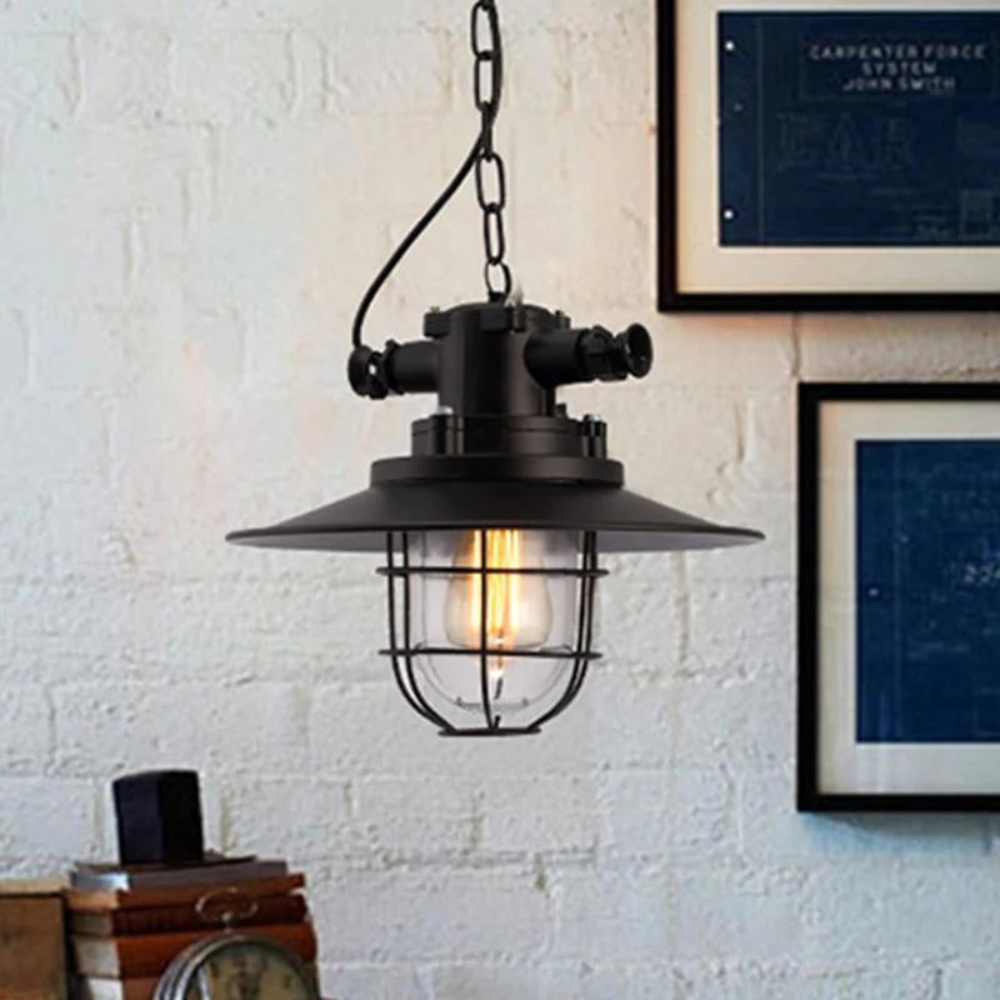 Brilliant Aluminum Industrial Ceiling Lamp