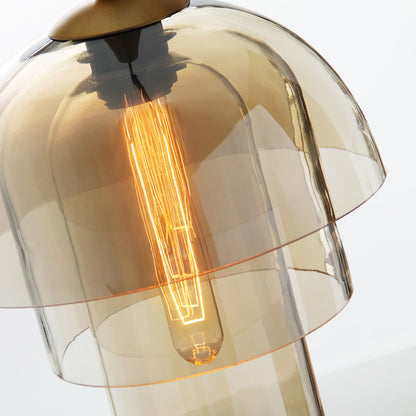 Clued Creative Minimalist Dome Glass Pendant Light