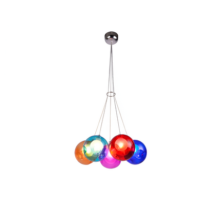 Elaris Aurora Nordic Iron Bubble Glass Ball Chandelier