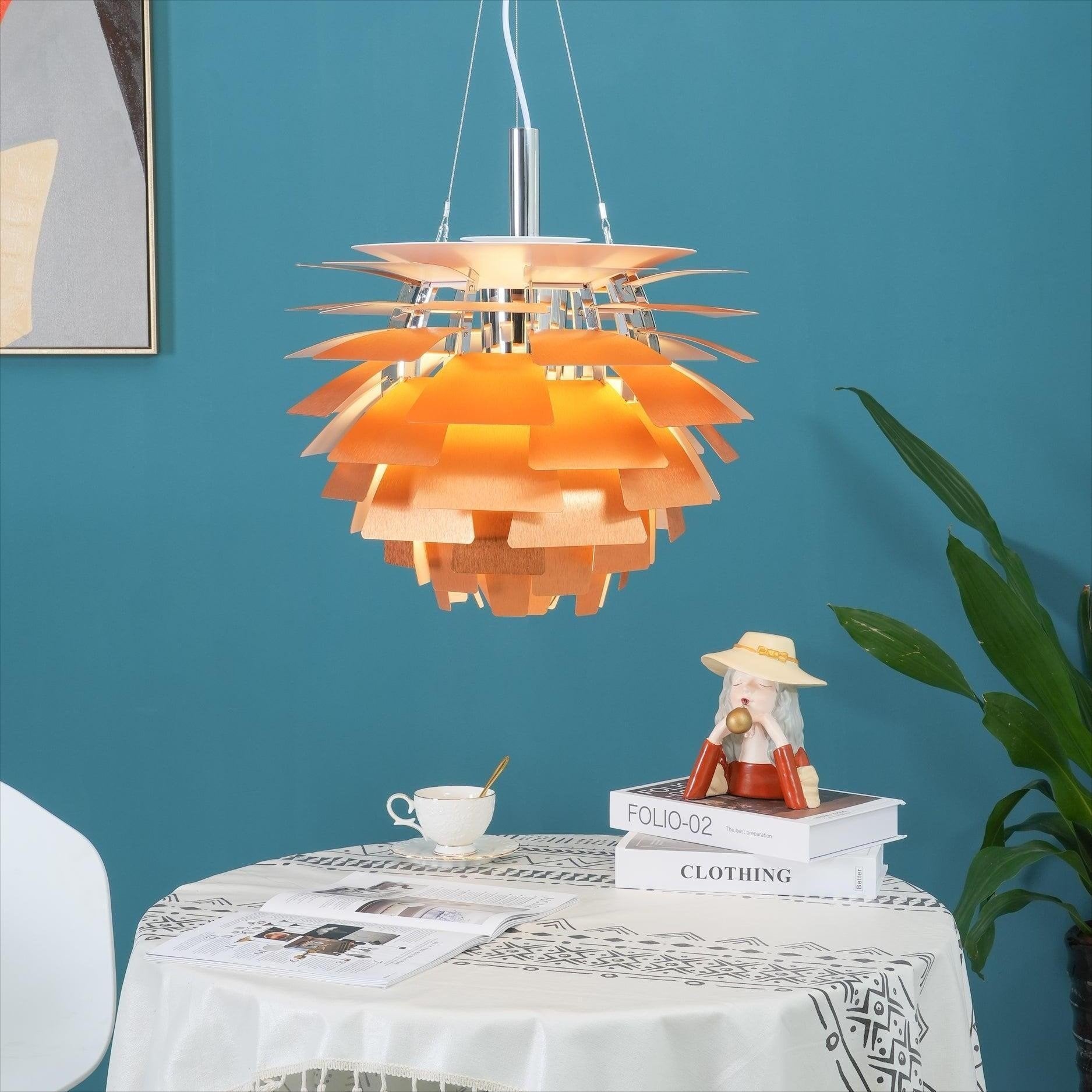 Nordic Creative Artichoke Shape Pendant Lamp