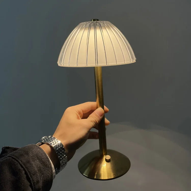 Lampe champignon LED sans fil