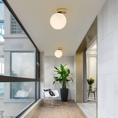 Arianne Nordic Glass Shade Wall Light