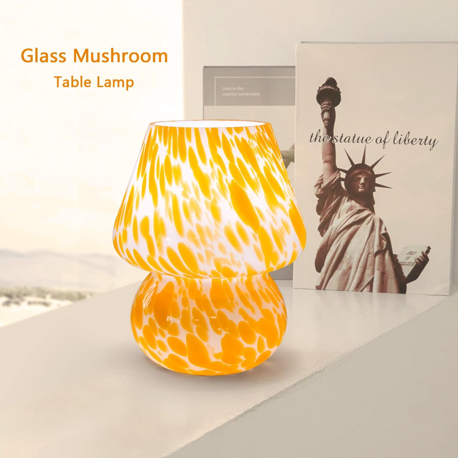 Creative Colorful Mushroom Table Lamp