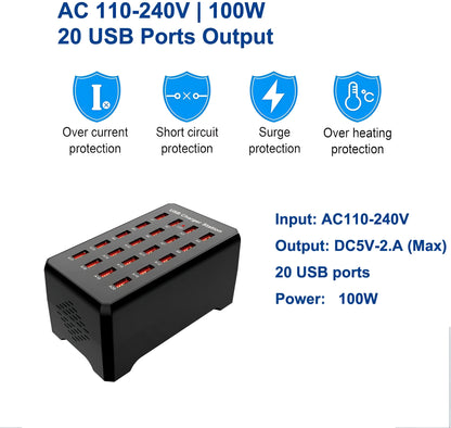 Charging Station- USB 20 Ports