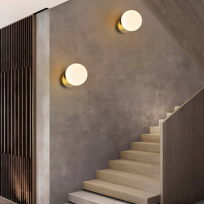 Arianne Nordic Glass Shade Wall Light