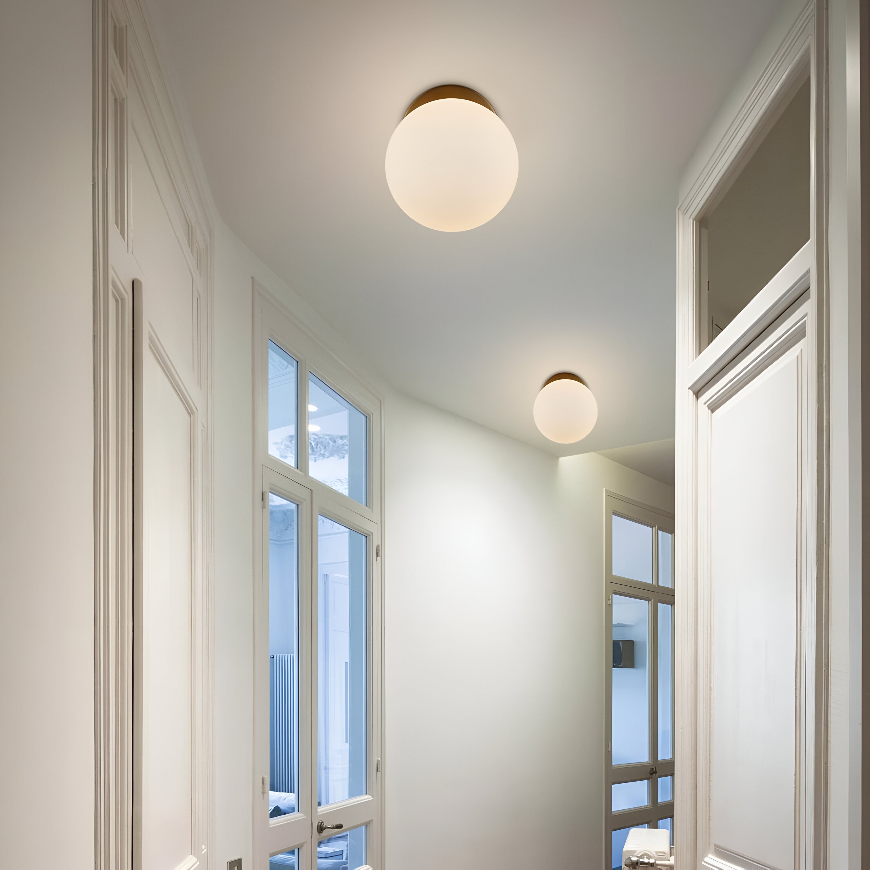 Arianne Nordic Glass Shade Wall Light