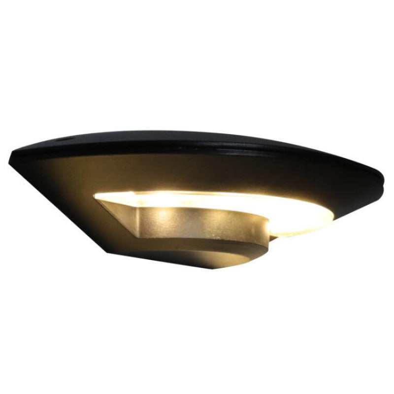 Orr Wandlampe Flugzeugscheibe Metall LED IP65 Wasserdichte Außenlampe