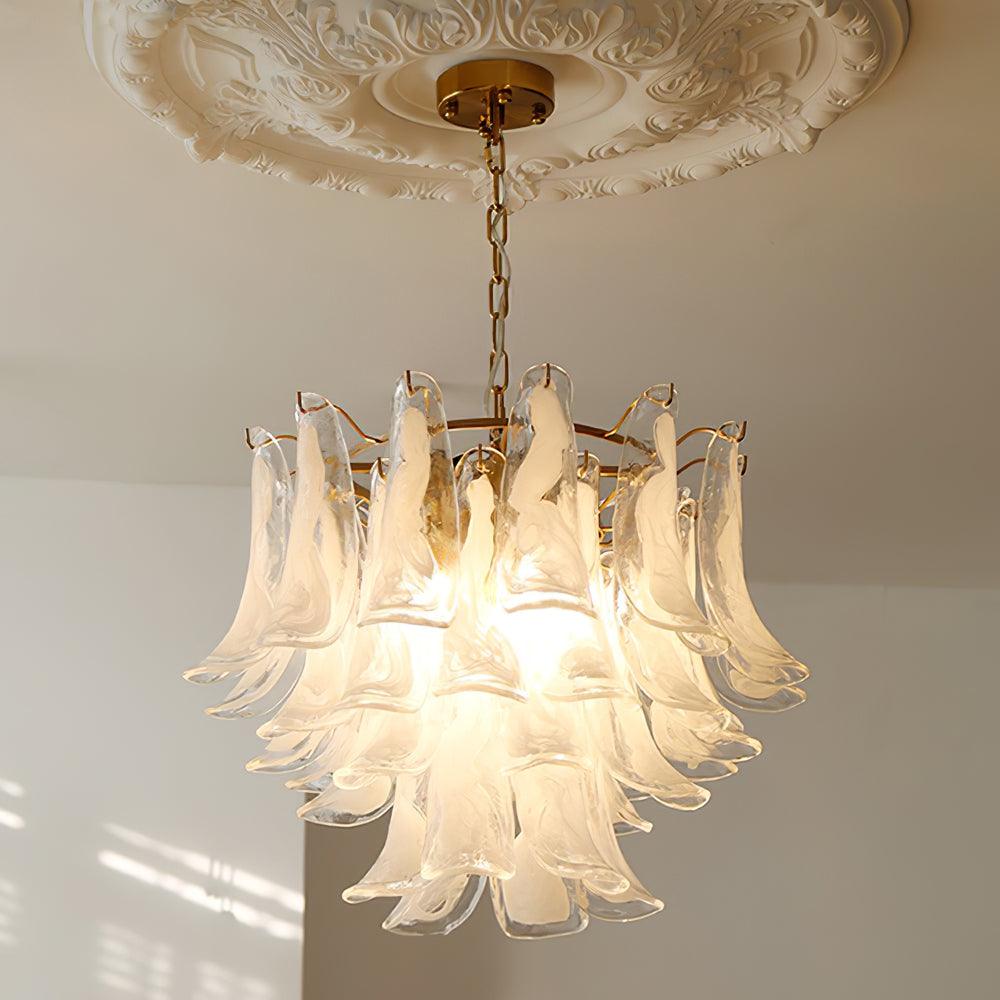 Chandelier en cristal de luxe