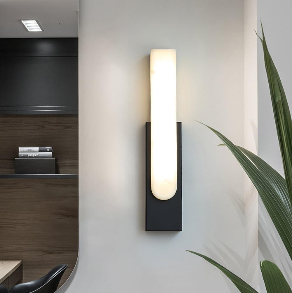 Agatha Artificial Alabaster LED Wall Lamp