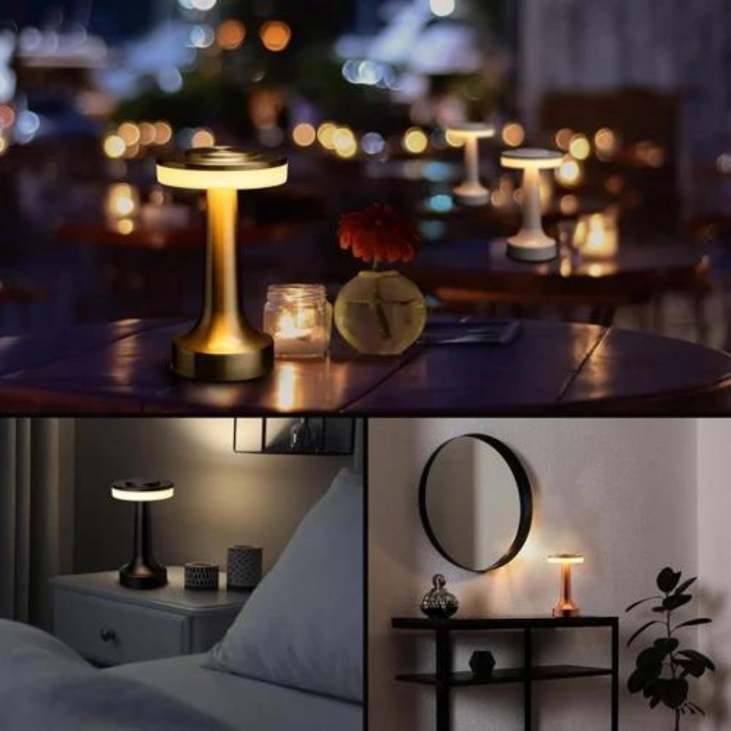 The Modern Radiance Wireless Table Lamp