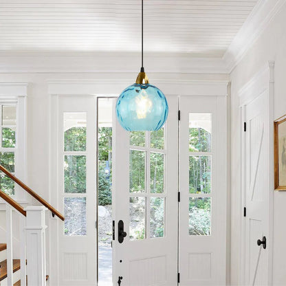 Modern LED Nordic Ceiling Glass Ball Pendant Lamp