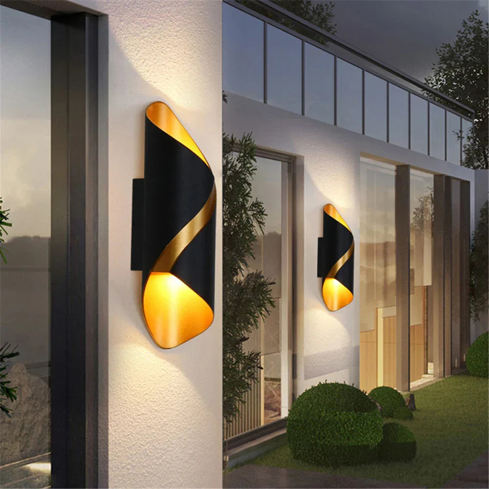 Luminous Water Essence Outdoor Wall Lamp