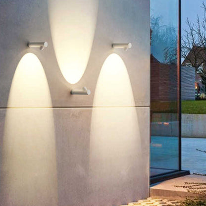 Iluminación de pared exterior moderna a prueba de agua Orr