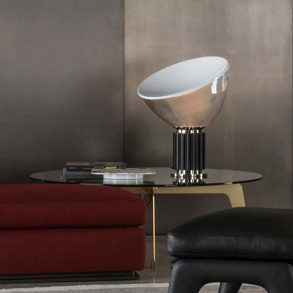 Bowl Shape Glass Table Lamp