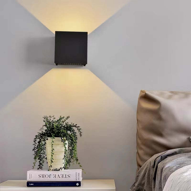 Modern Adjustable Square LED Wall Lamp