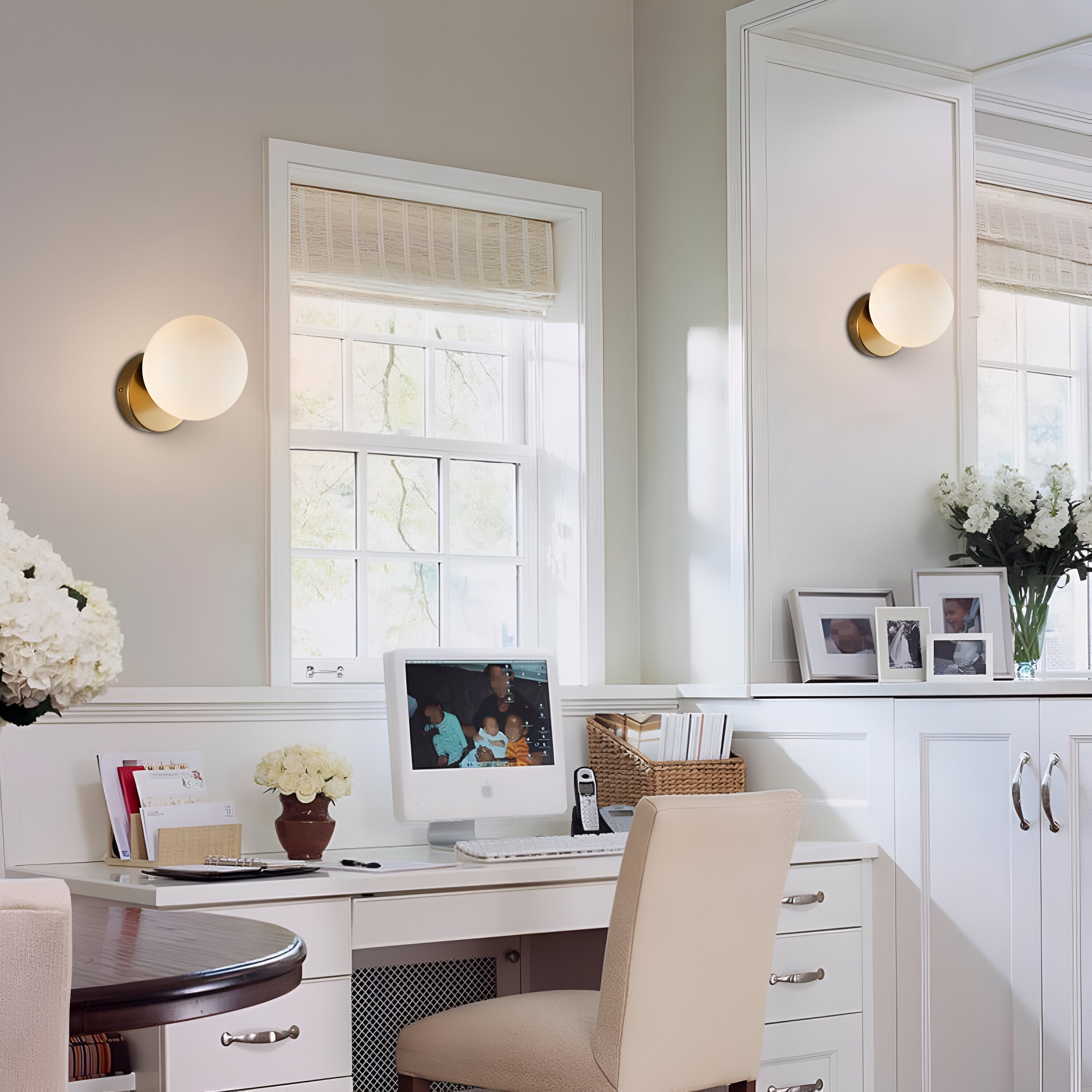 Arianne Nordic Glass Shade Wall Light