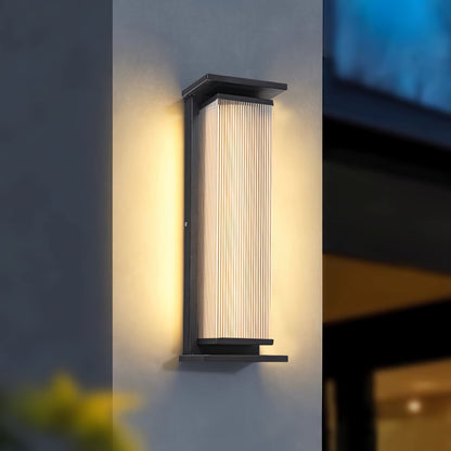 Rectangular Box Outdoor Wall Lamp