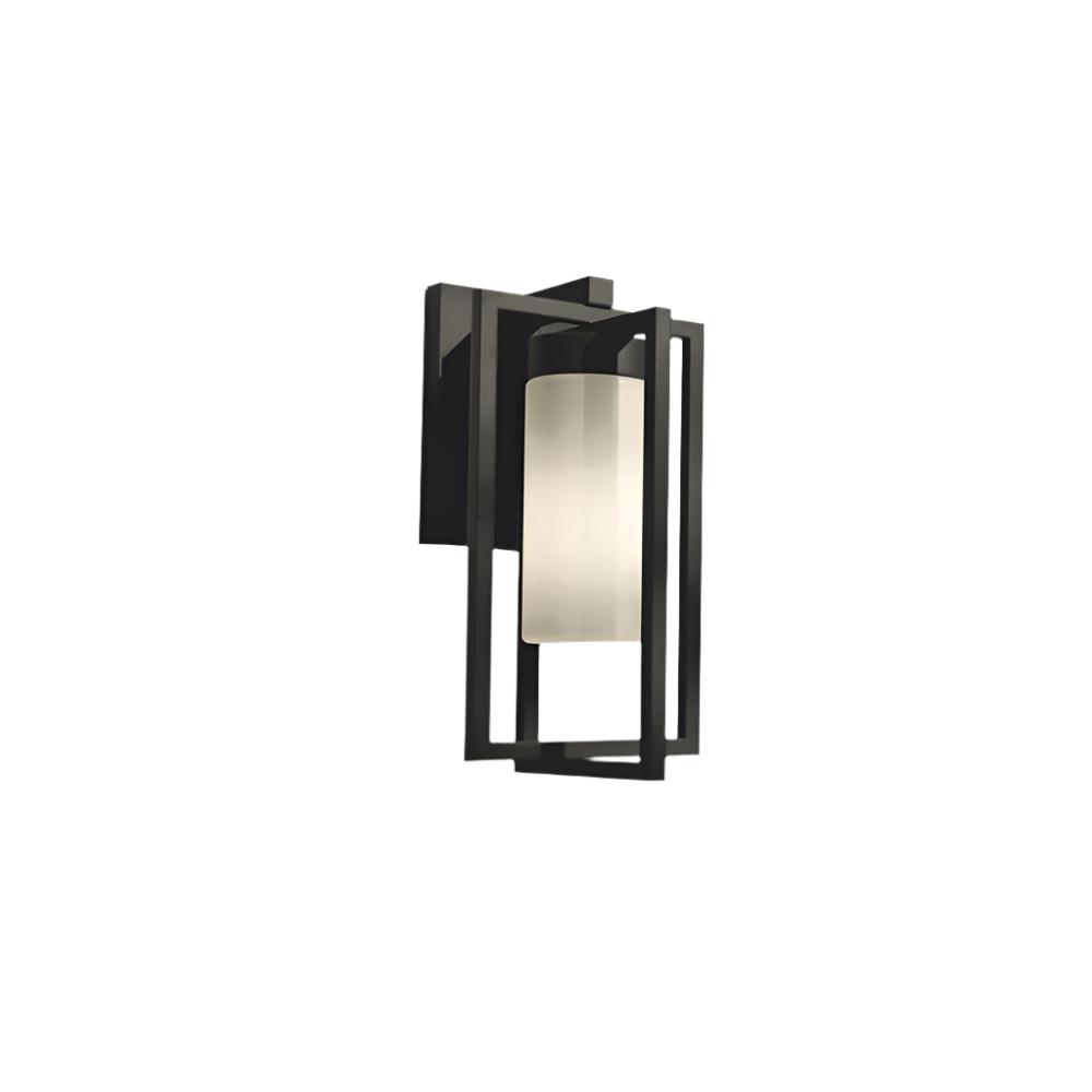 Rectangular Waterproof  Frame &amp; Frosted IP65 Waterproof Outdoor Lampshade