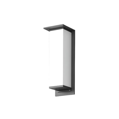 Moden Solar Rectangular Acrylic IP65 Waterproof Outdoor Lamp