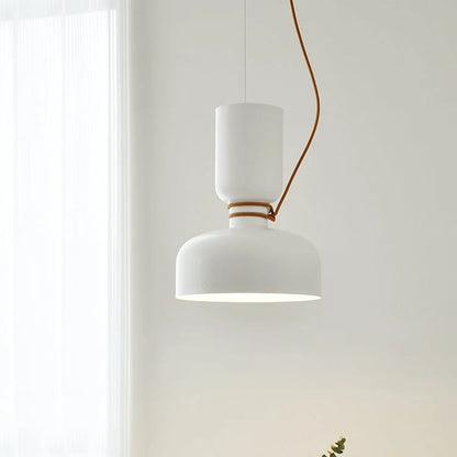 Minimalist Iron Hanging Fixture LED Modern Pendant Light