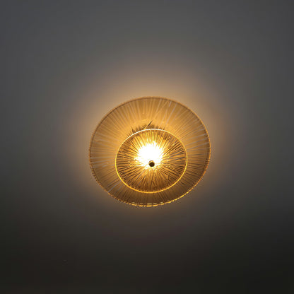 Ronde Kristallen Wandlamp