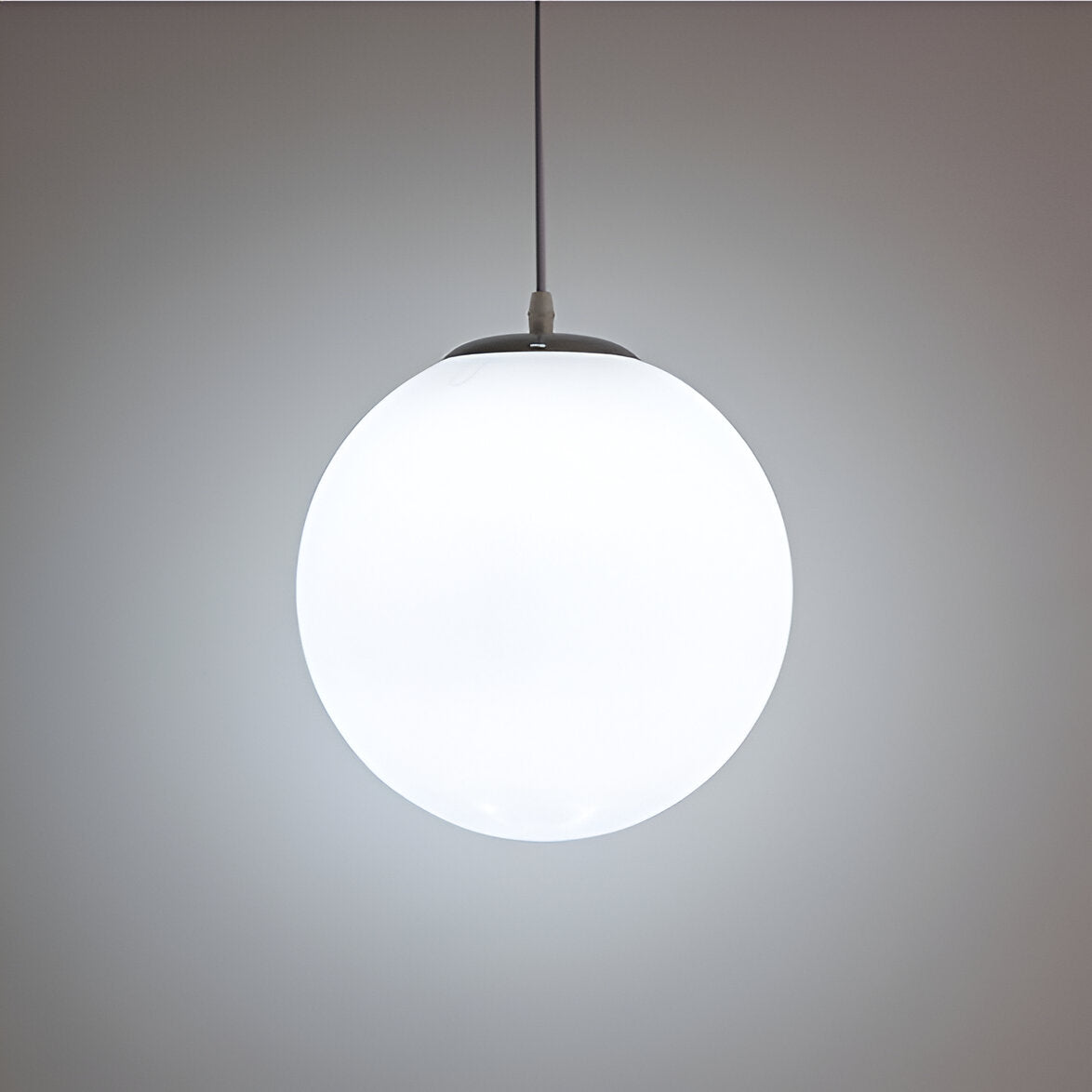 Globe Milky Glass Pendant Lamp