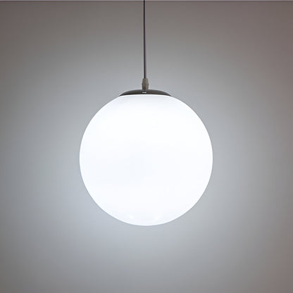 Globe Milky Glass Pendant Lamp