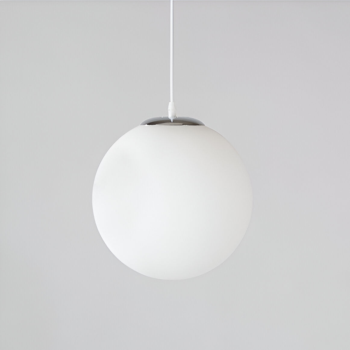 Globe Milky Glass Pendant Lamp