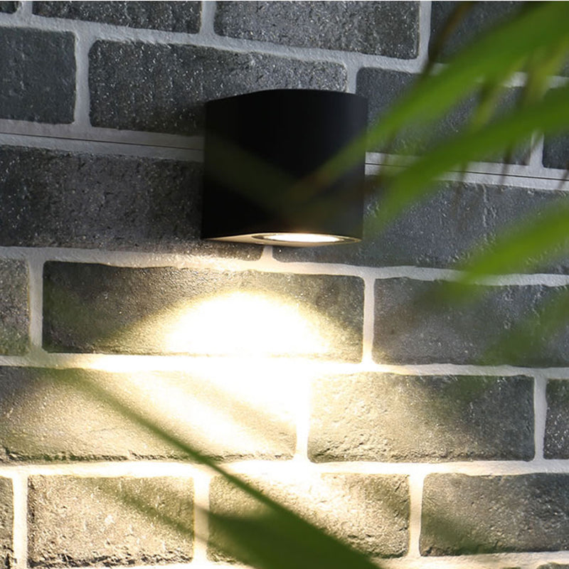 Minimalist Metal Square  IP65 Waterproof Outdoor Wall Lamp