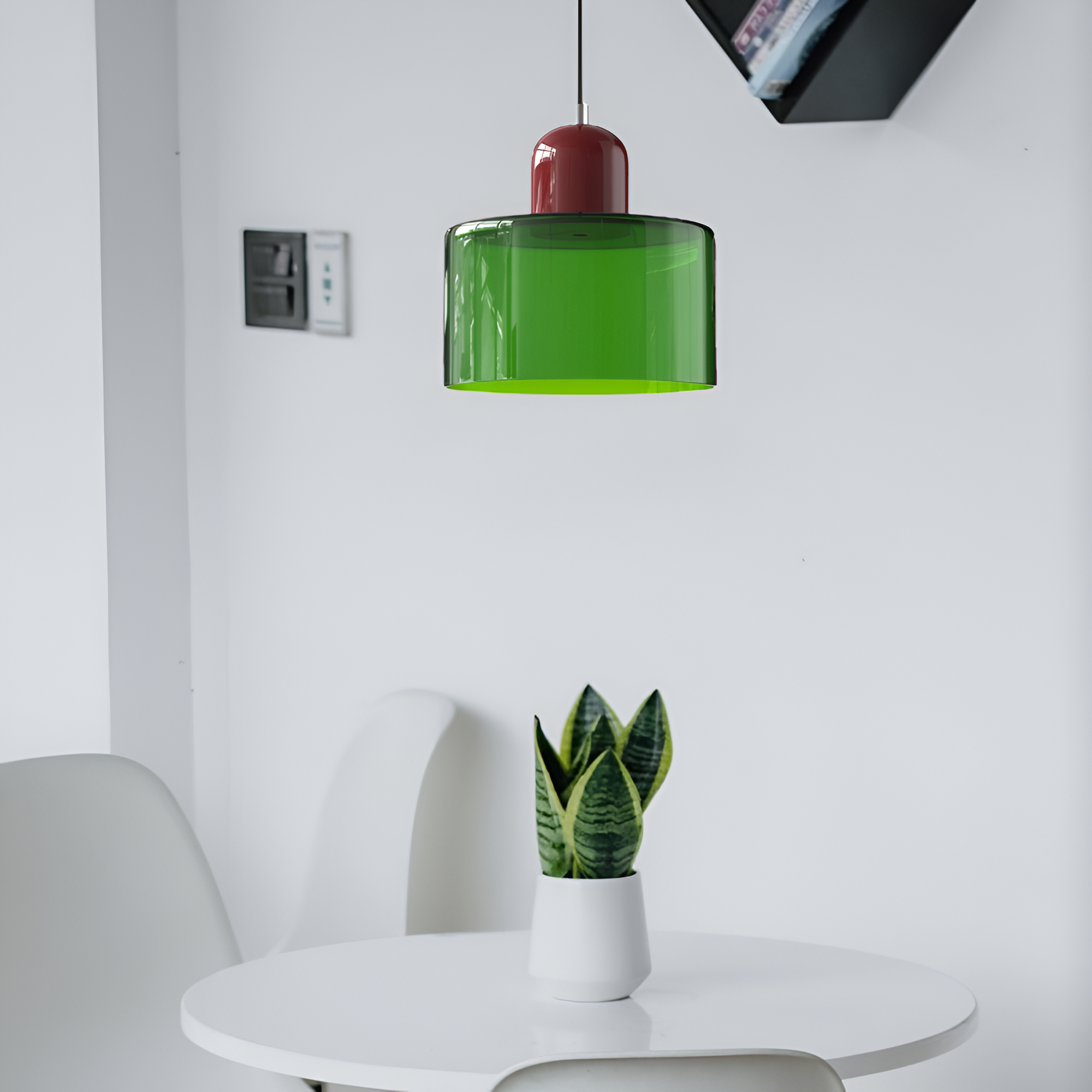 Nordic Glass Shade Pendant Light