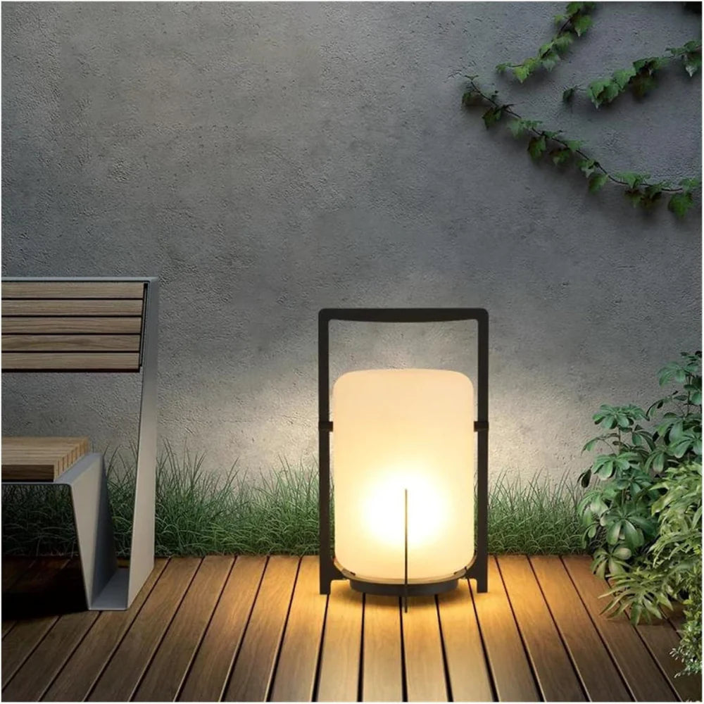 Sustainable Solar-Powered Outdoor Table Lamp