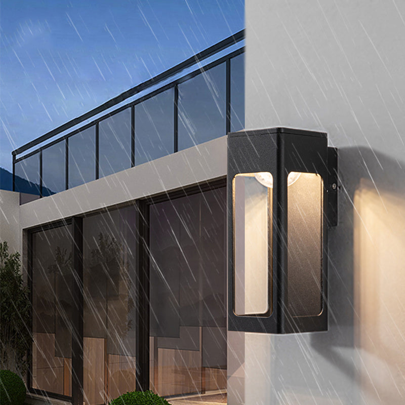 Modern Waterproof Minimalist Geometric Outdoor Wall Light