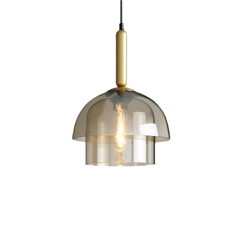 Clued Creative Minimalist Dome Glass Pendant Light