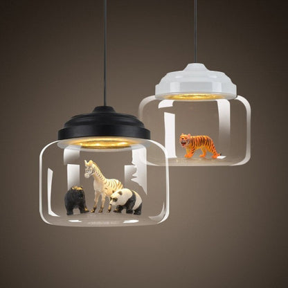 Suspension en verre Shade Little Zoo