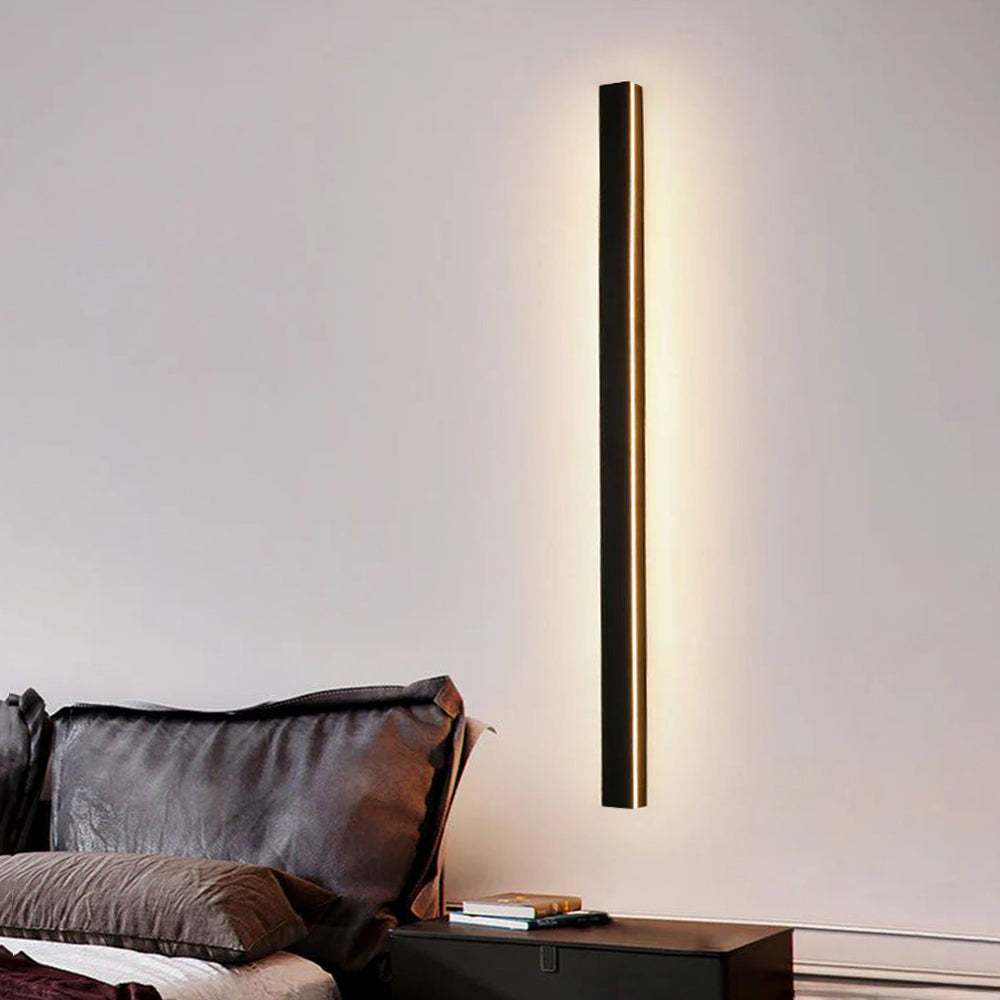 Edge Ripple Minimalist Linear Outdoor Light