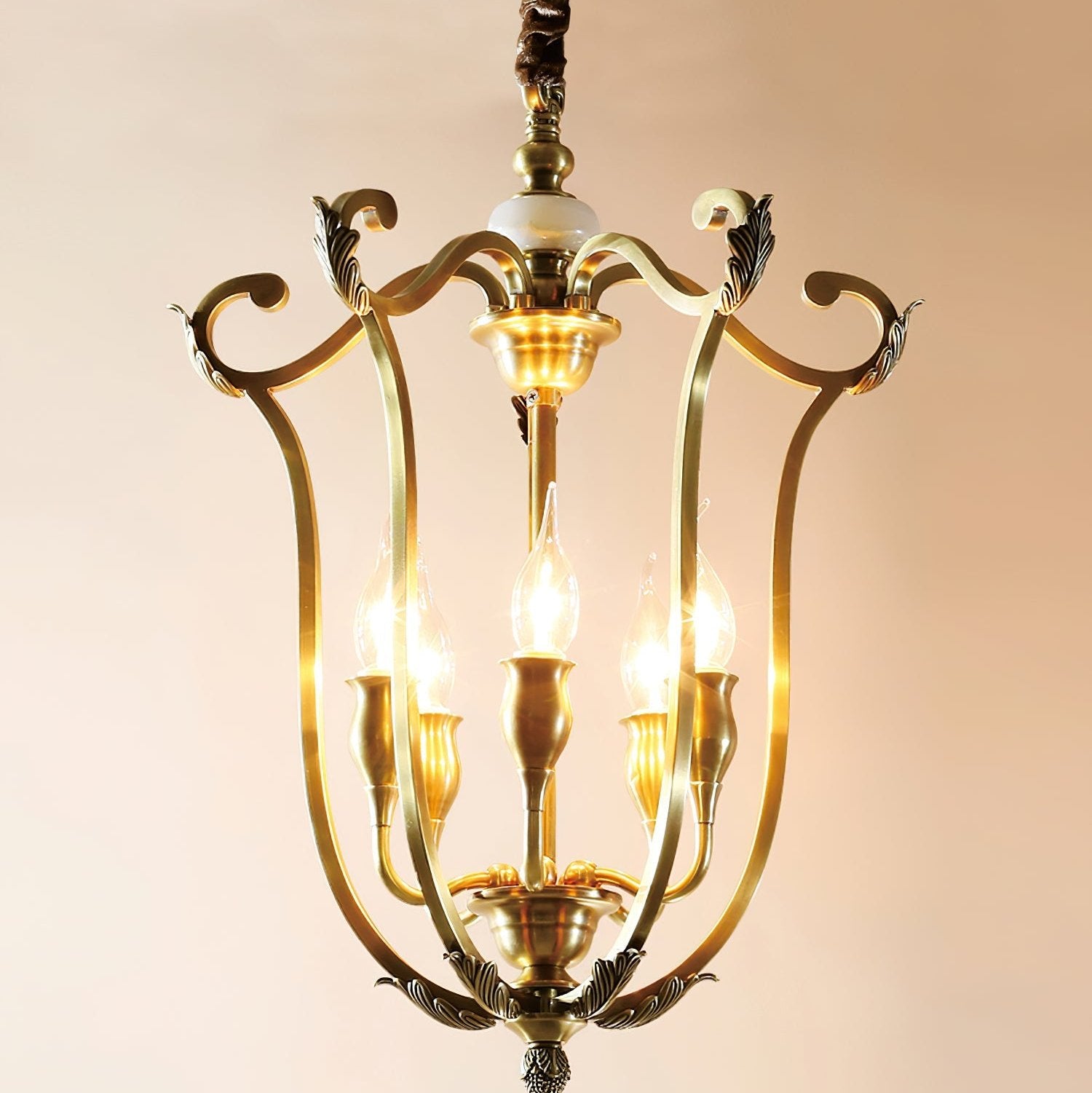 Farmhouse Lantern Pendant Lamp