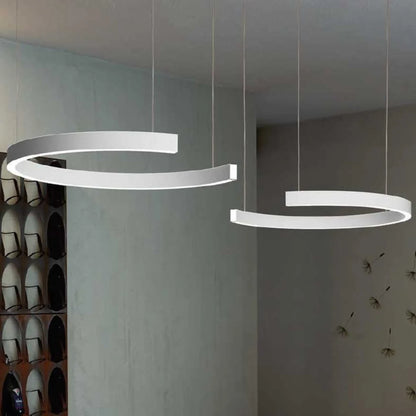 Glowing Fused Ceiling Light