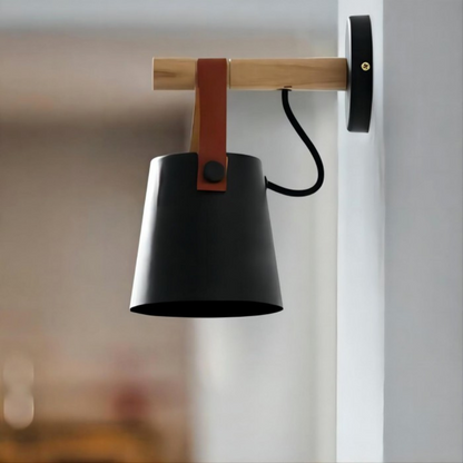 Pure Scandinavian Wall Lamp – Elegant Wood