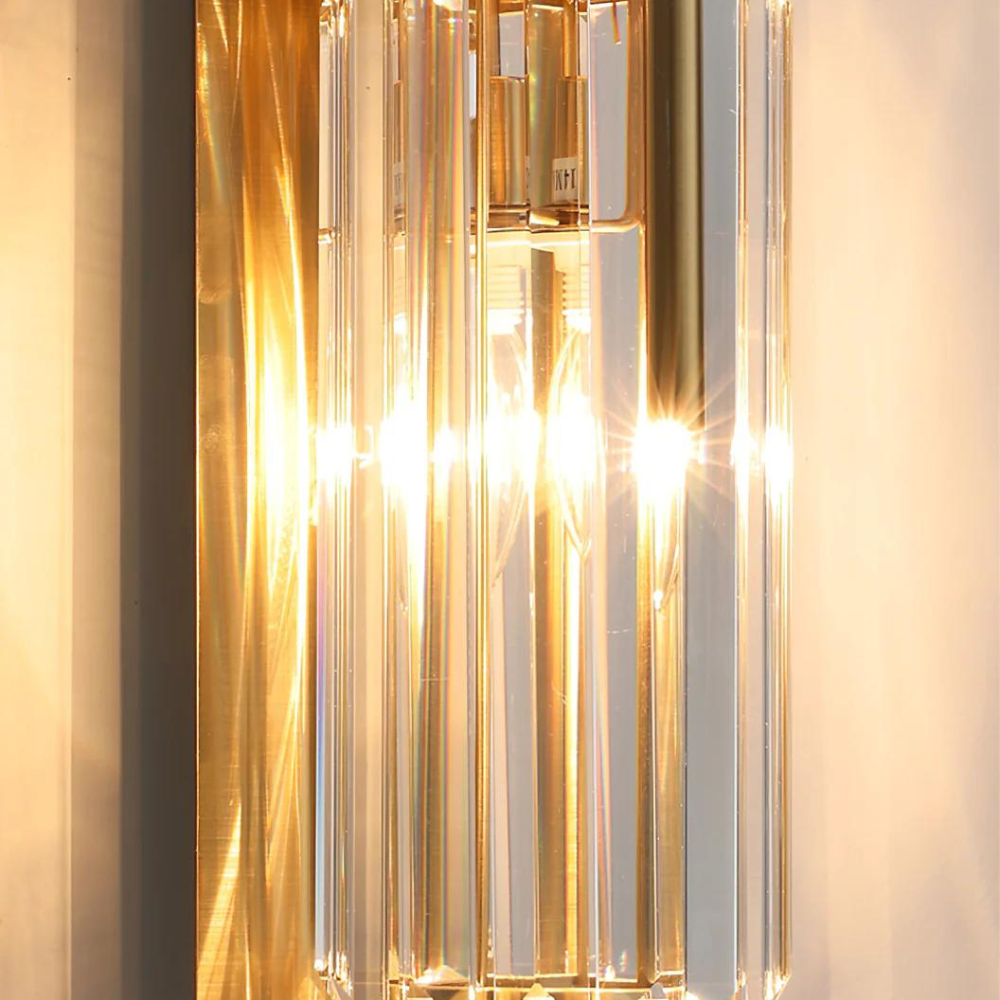 The Bambini Wall Lamp - Metal &amp; Crystal