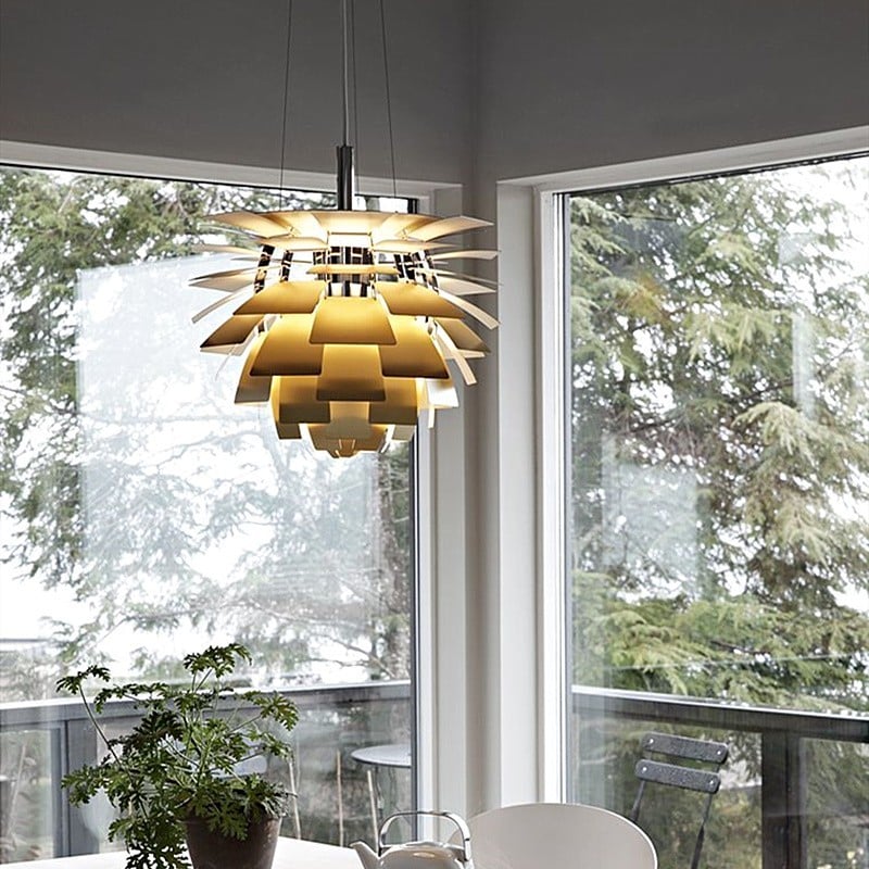 Nordic Creative Artichoke Shape Pendant Lamp