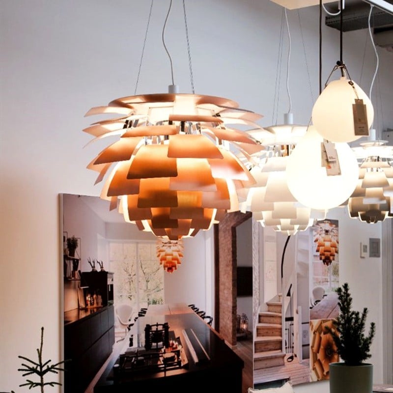 Nordic Creative Artichoke Shape Pendant Lamp