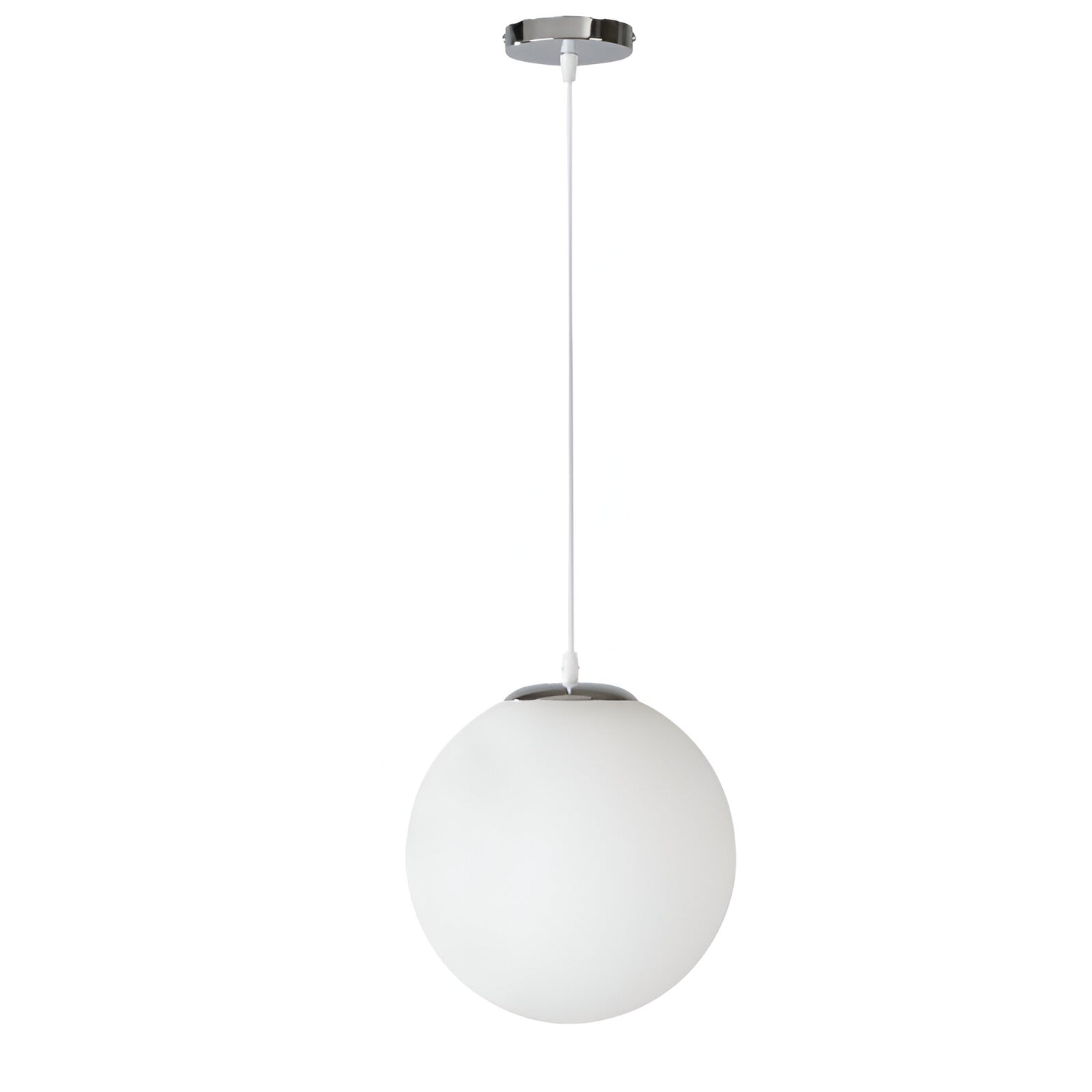 Globe Milky Glass Pendant Lamp