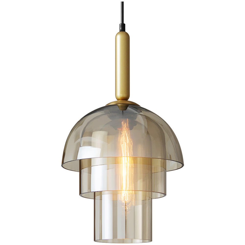Clued Creative Minimalist Dome Glass Pendant Light