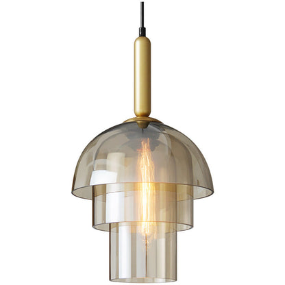 Clued Creative Minimalist Dome Glass Pendant Light