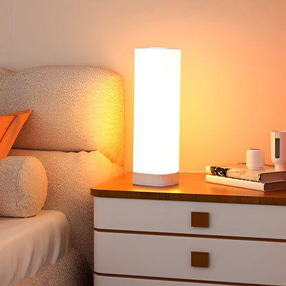 Acrylic Column Shade USB LED Table Lamp