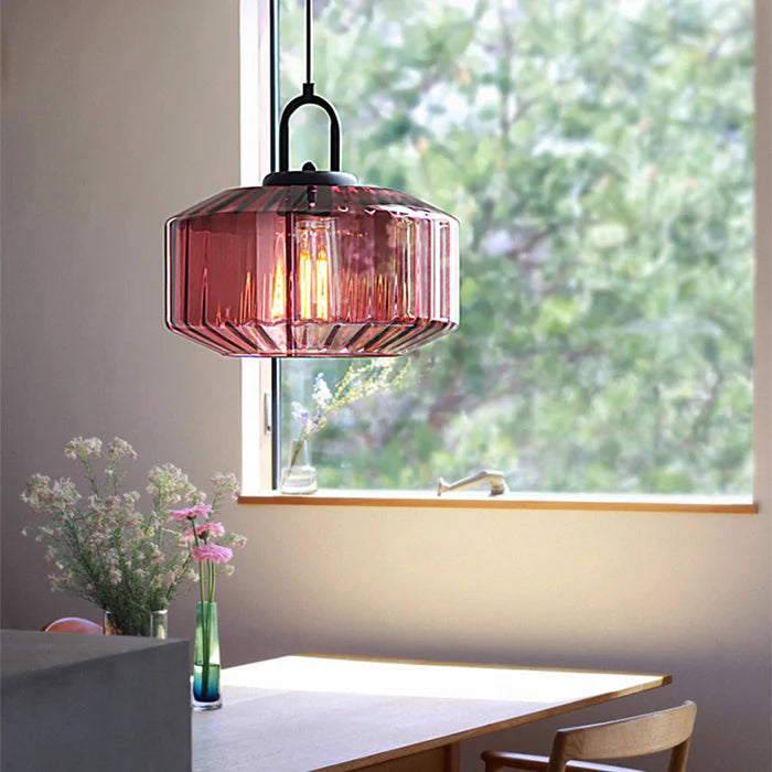 Retro Glazen Nordic Loft Design Hanglamp