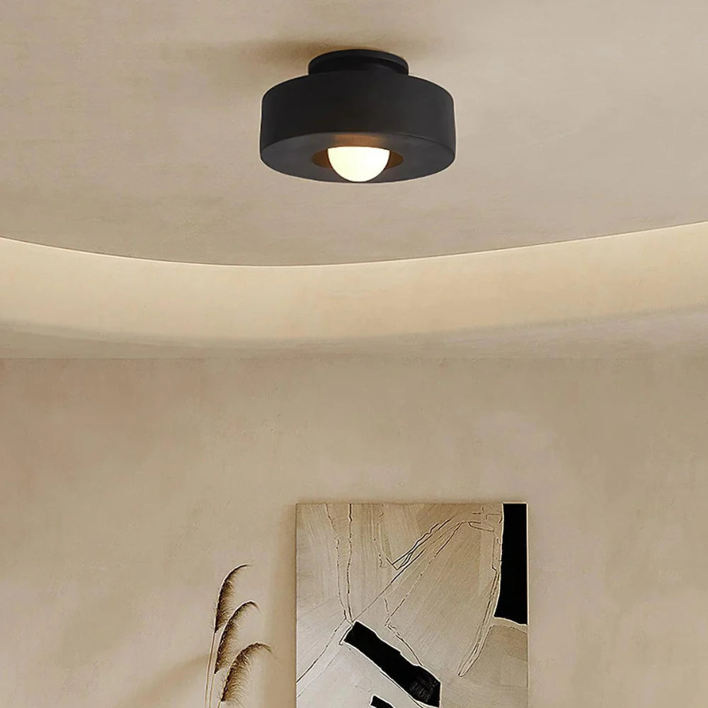 Lampada da soffitto a cerchio LED in stile nordico