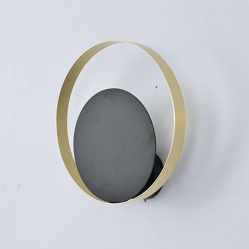 Eclipse Retro Circle Wall Lamp