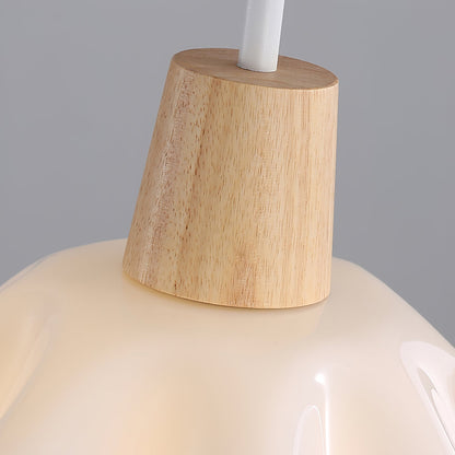 Noordse Stijl Houten Bloem Pendant Lamp